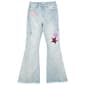 Girls (7-14) YMI® Gigi Flare Jeans with Chenille & Sequin Stars - image 2