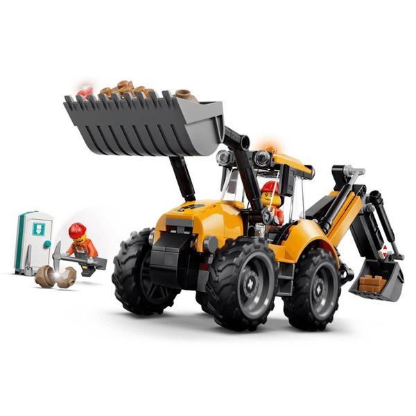 LEGO® City Yellow Backhoe Loader Building Kit