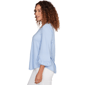 Petite Ruby Rd. California Dreaming Ruffle Sleeve Dot Blouse - image 4