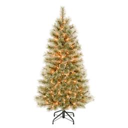 National Tree 4.5ft. Arcadia Pine Cashmere Tree w/ 100 Lights