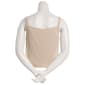Juniors A. Byer Button Up Vest Tank Top - Sand - image 3