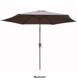 9ft. Heavy Duty Polyester Tilt Umbrella w/ Air Vent