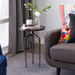 9th & Pike® Black Aluminum Contemporary Accent Table - image 7