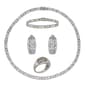 Gianni Argento 4pc. 1/4ctw. Greek Key Necklace Set - image 1