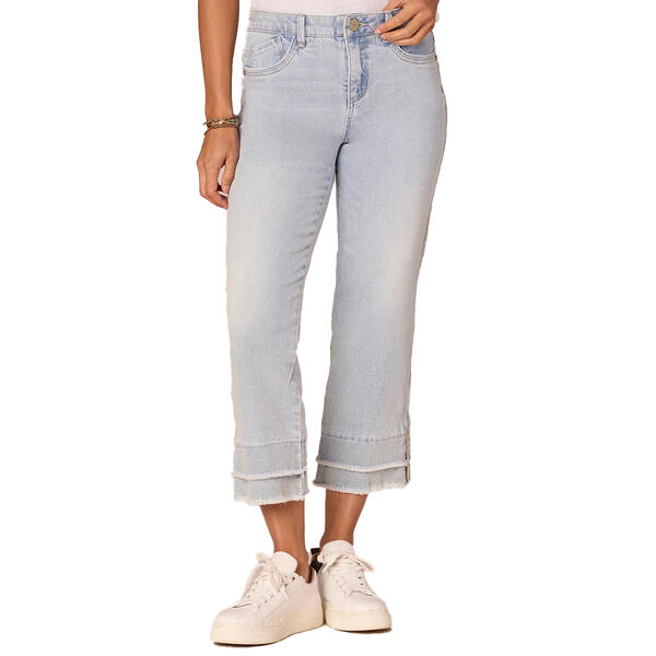 Plus Size Democracy 24.5/16 AbSolution Kick Flare Jeans - image 
