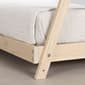 South Shore Sweedi Natural Wood Twin Bed - image 6