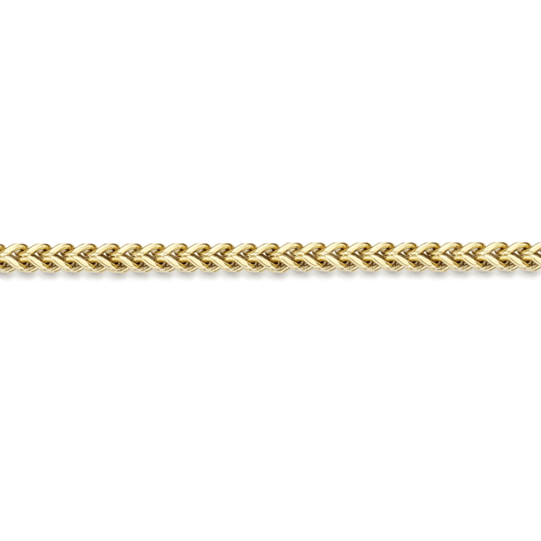 Mens Lynx Gold-Tone Plated Foxtail Chain Necklace & Bracelet Set