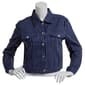 Juniors No Comment Cotton Twill Stripe Jacket - image 1