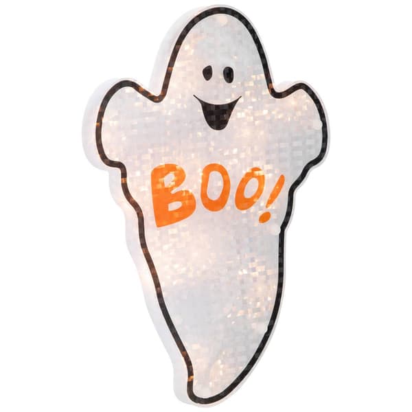 Northlight Seasonal 12in. Lighted Ghost Window Silhouette