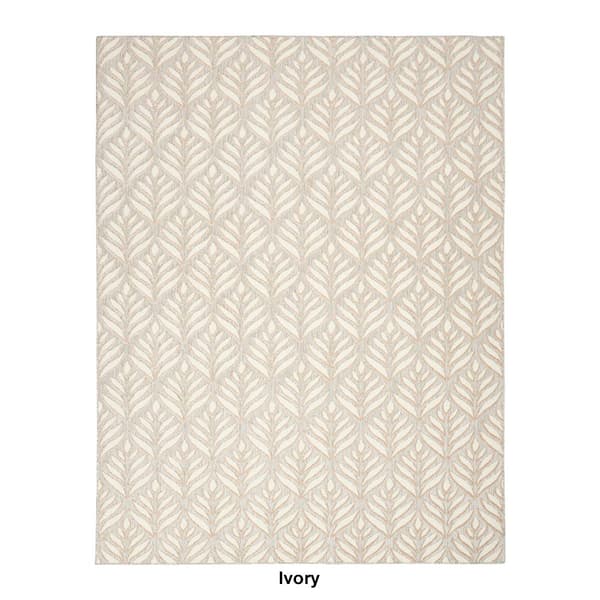 Nourison Aloha Palm Leaf Indoor/Outdoor Area Rug