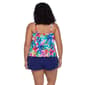 Plus Size Swimshaper Tropical Treasure Roxy Swimsuit Romper - image 2