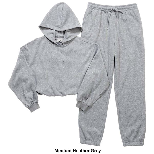 Juniors Madden Girl Glammed 2pc. Rhinestone Sweatsuit Set