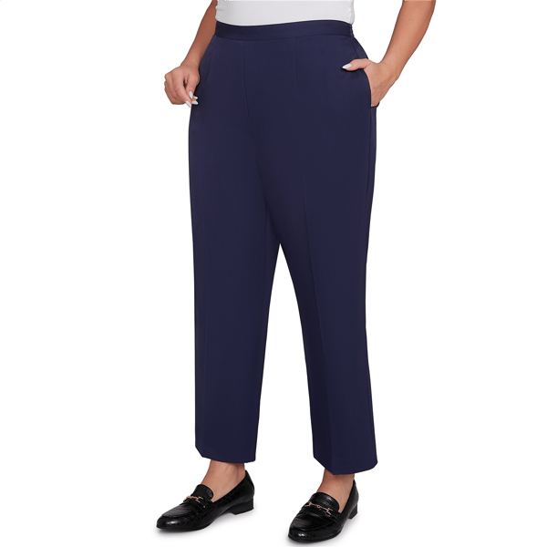 Plus Size Alfred Dunner Saratoga Springs Side Seam Pocket Short