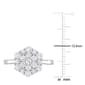 Diamond Classics™ 10kt. White Gold 1ctw. Diamond Engagement Ring - image 5