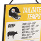 Open Road Steelers Tailgate Temps Wall Decor - image 3