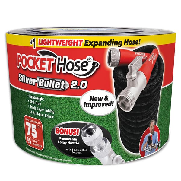 As Seen On TV Silver Bullet 2.0 75ft. Hose - image 