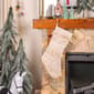 National Tree 20in. Christmas Stocking w/ Fringe & Sequin - image 2