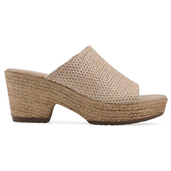 Womens Cliffs by White Mountain Shoes Biando Wedge Sandals - image 