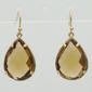 Ashley Cooper(tm) Brown Teardrop Crystal Earrings - image 1