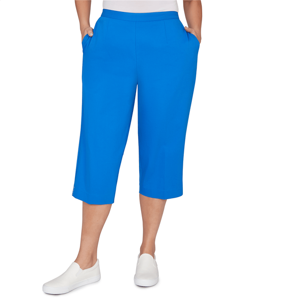Plus Size Alfred Dunner Lady Liberty Heat Set Side Seam Pocket C - image 