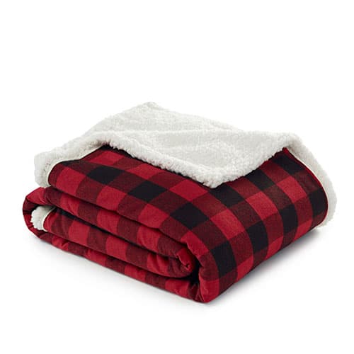 Eddie Bauer Cabin Plaid Throw - image 