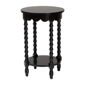 Baxton Studio Sally Round Nightstand with Bamboo Inspired Legs - image 1
