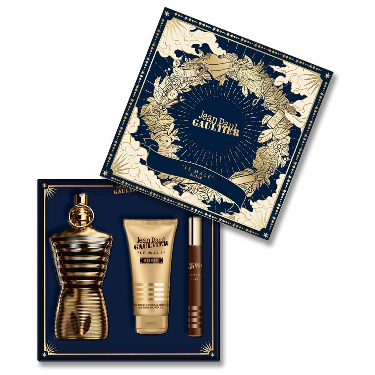 Jean Paul Gaultier Le Male Elixir Parfum 3pc. Holiday Gift Set