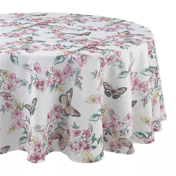 Lenox® Butterfly Meadow Floral Tablecloth
