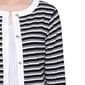 Plus Size NY Collection Stripe Button Front Knit Cardigan - image 5