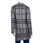 Womens By Design Long Sleeve Notched Two Pocket Plaid Cardigan - image 2