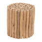 9th & Pike&#40;R&#41; Brown Teak Side Table - image 1