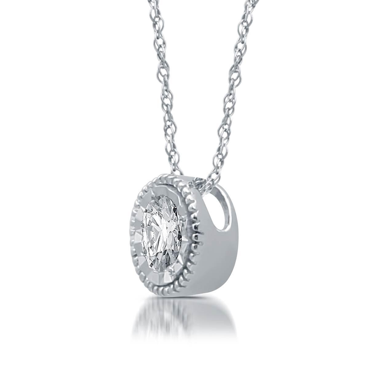 Diamond Classics™ 1/4ctw. Diamond Pendant Necklace