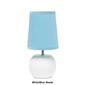 Simple Designs Studded Texture Ceramic Table Lamp w/Shade - image 10