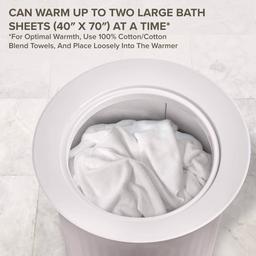 LiveFine Large Bucket Style Electric Towel Warmer