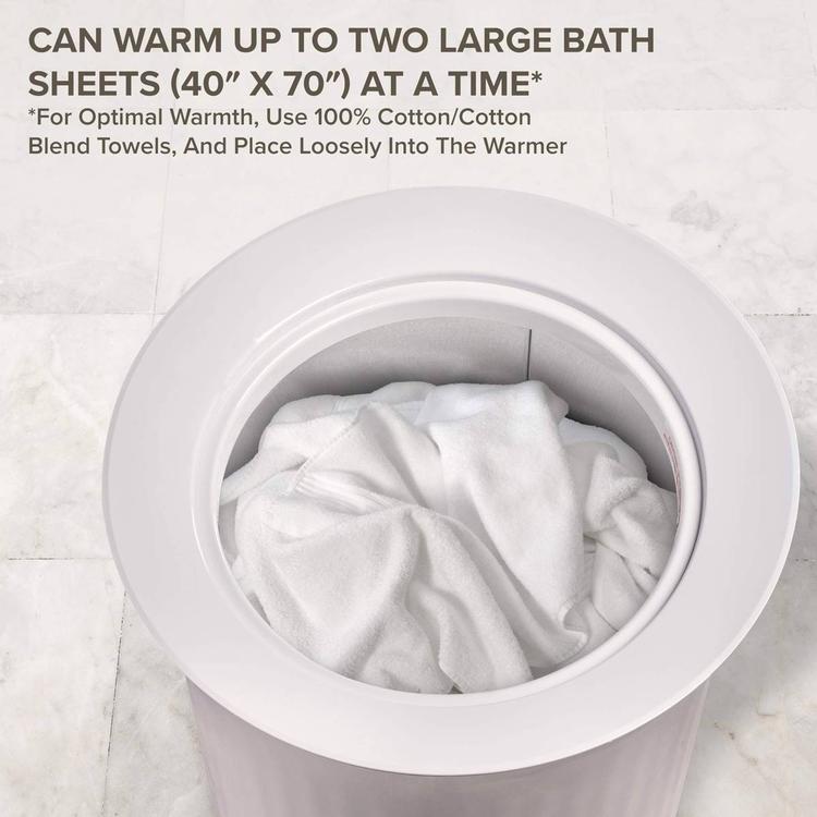 LiveFine Large Bucket Style Electric Towel Warmer