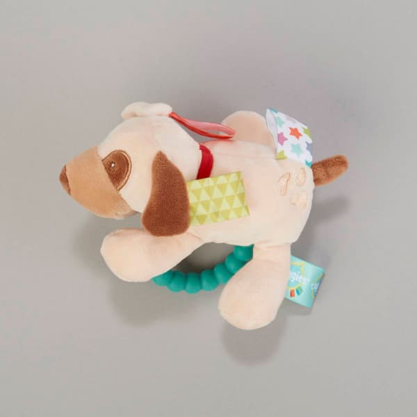 Taggies Buddy Dog Teether Rattle - image 
