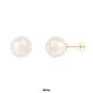 Splendid Pearls 14kt. Gold 10mm Round Pearl Stud Earrings - image 7
