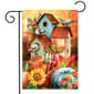 Briarwood Lane Fall Floral Birdhouse Garden Flag - image 1
