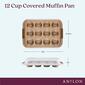 Anolon&#174; Advanced Nonstick Bakeware 12-Cup Muffin Pan - image 2