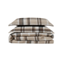 Truly Soft Paulette Plaid Taupe 3pc. Comforter Set - image 1