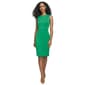 Womens Calvin Klein Sleeveless Solid Crepe Sheath Dress - image 5