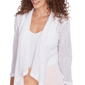 Womens Hearts of Palm Essentials Open Front Drape Cardigan - image 5