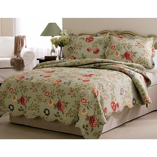 American Traditions Edens Garden Quilt Set