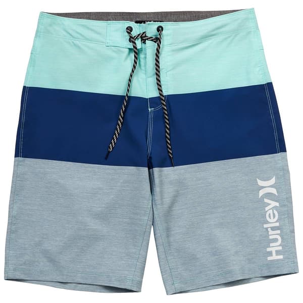 Young Mens Hurley Color Block Board Shorts