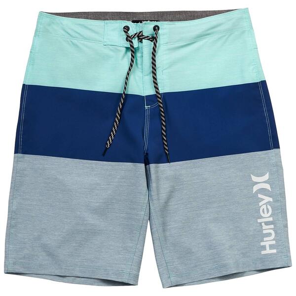 Young Mens Hurley Color Block Board Shorts - image 
