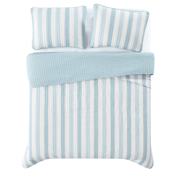 Truly Soft Aiden Stripe 3pc. Quilt Set