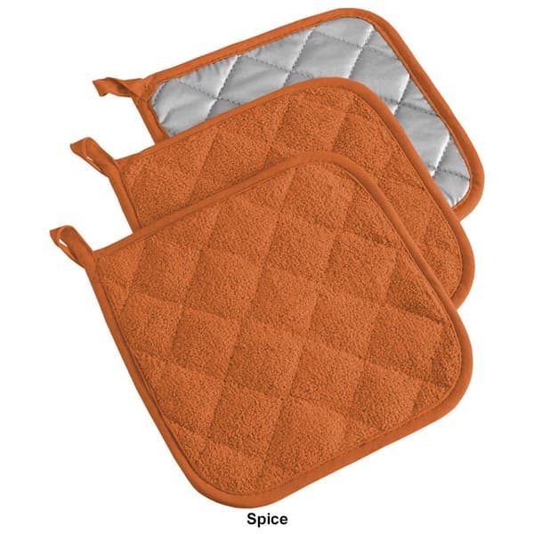 DII® Terry Pot Holders - Set of 3