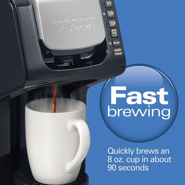 Hamilton Beach&#174; FlexBrew Single Serve Coffeemaker