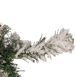 Northlight Seasonal 2ft. Pre-Lit Flocked Pine Christmas Tree