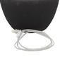 9th & Pike® Black Round Ceramic Transitional Table Lamp - image 6